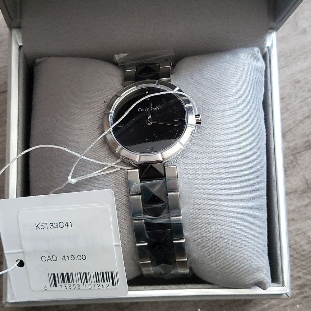Calvin klein woman's wristwatch swiss made K5t33c41